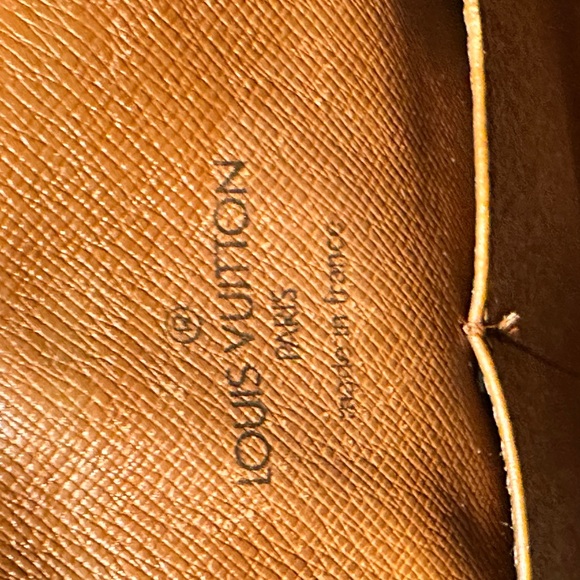 Louis Vuitton Vintage Brown and Tan Monogram Shoulder Bag - Picture 12 of 13